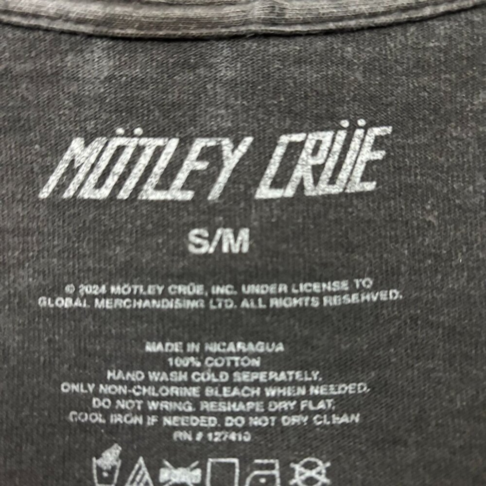 Motley Crue Bad Boys of Hollywood Graphic T-Shirt Size S/M - Picture 4 of 5